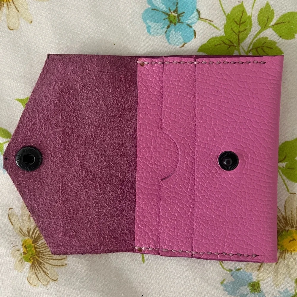 Handmade Genuine Leather Wallet - Picture 3 of 5